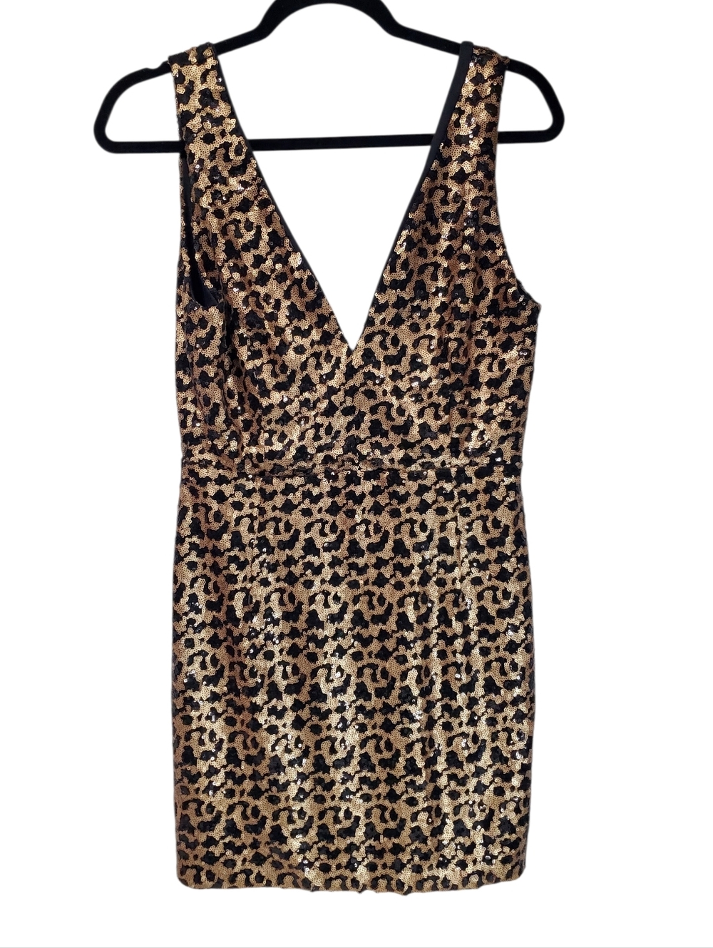 Graduation Cocktail Hour Rose Gold Black Sequin Dress Mermaidcore Academia